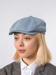 Кепка STETSON арт. 6641125 6-PANEL CAP COTTON STETSON FESTIVAL (голубой)
